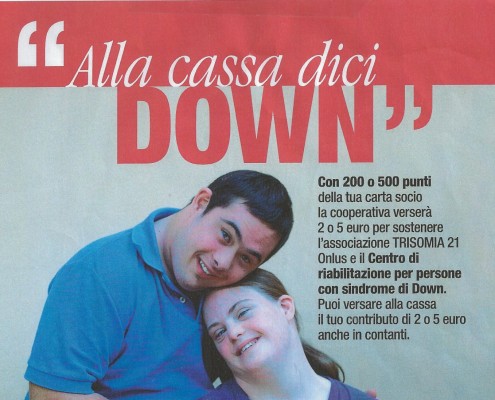 Alla cassa dici Down - UniCoopFirenze
