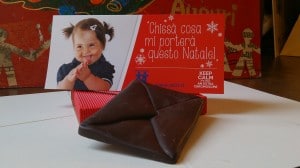 Cioccoauguri con biglietto