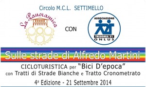 Pubblicità per Sulle strade di Afredo Martini Edizione 2014