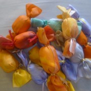 Caramella Portaconfetti con confetti
