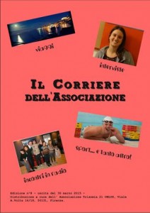 Copertina dell'ottava edizione del Corriere dell'Associazione