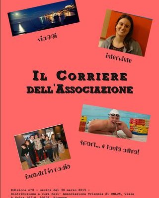 Copertina dell'ottava edizione del Corriere dell'Associazione