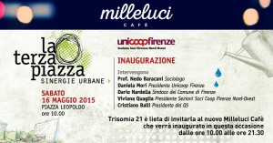 Invito inagurazione Milleluci Cafè