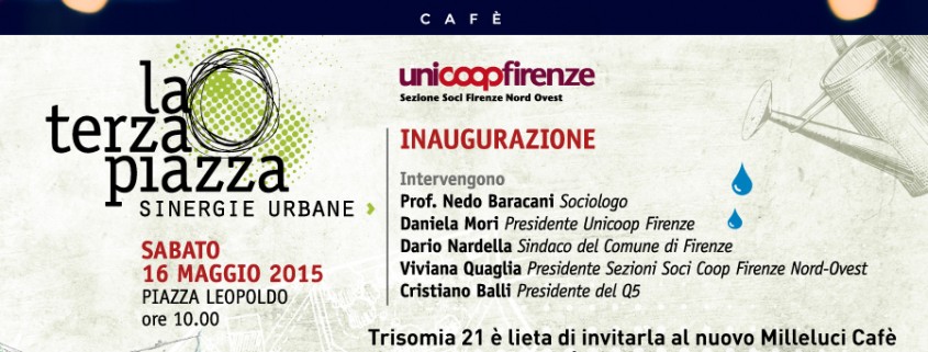 Invito inagurazione Milleluci Cafè