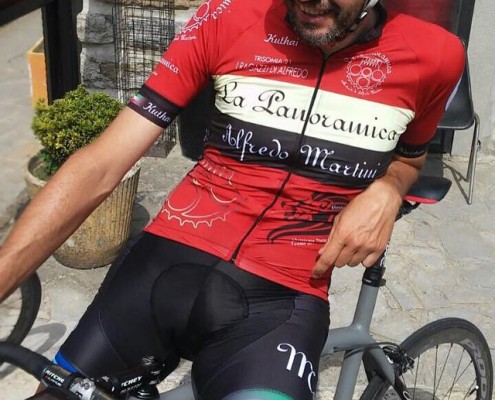La maglia in onore di Martini
