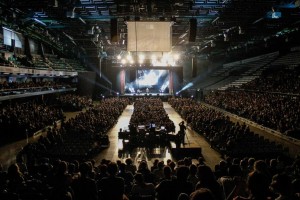 Panoramica sul pubblico