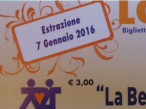 Biglietto Lotteria 2015