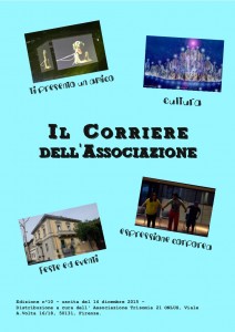 Copertina Corriere dell'associazione 10