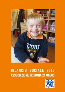 Copertina bilancio sociale 2015