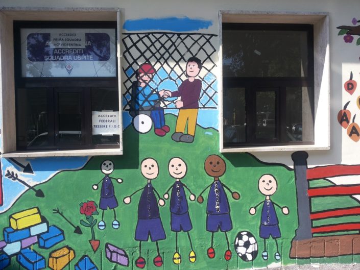 Foto del murales