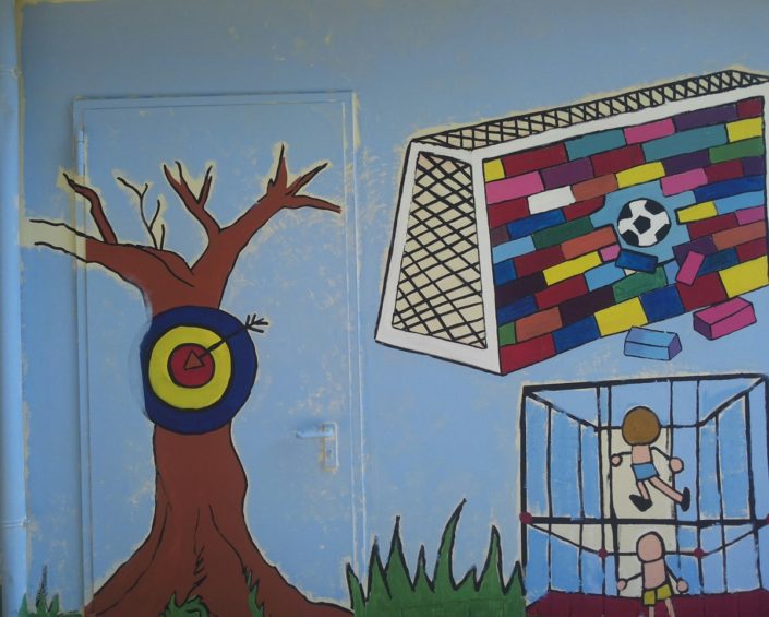Foto del murales