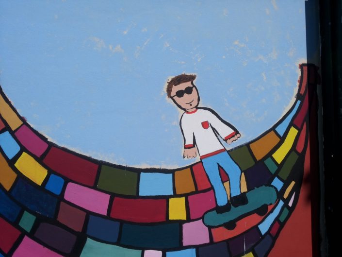 Foto del murales