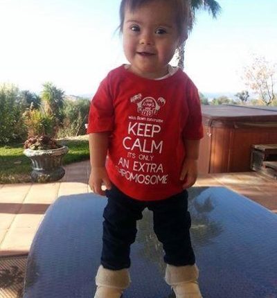 Bambina tshirt rossa