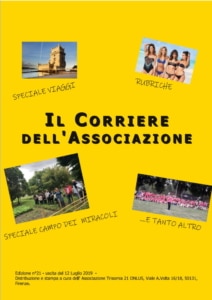 Copertina Corriere dell'associazione 21a edizione
