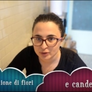 composizionefioricandela Composizione di fiori e candela