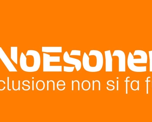 #noesonero - l'inclusione non si fa fuori!